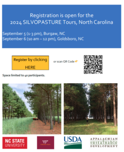 Cover photo for Registration Open for Silvopasture Tours